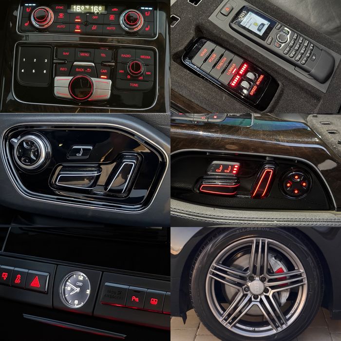 Audi A8L “ President - Long - Exclusiv - Individual “ Quattro, Cel mai Full din România ! Deosebit