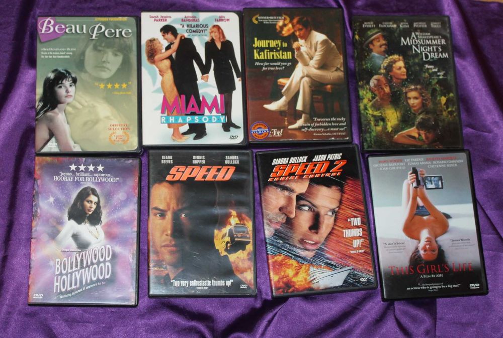 lot 22 dvd USA filme Altered States Speed  Benny Hill When Harry Met Sally The Thomas Crown Affair You-ve Got Mail