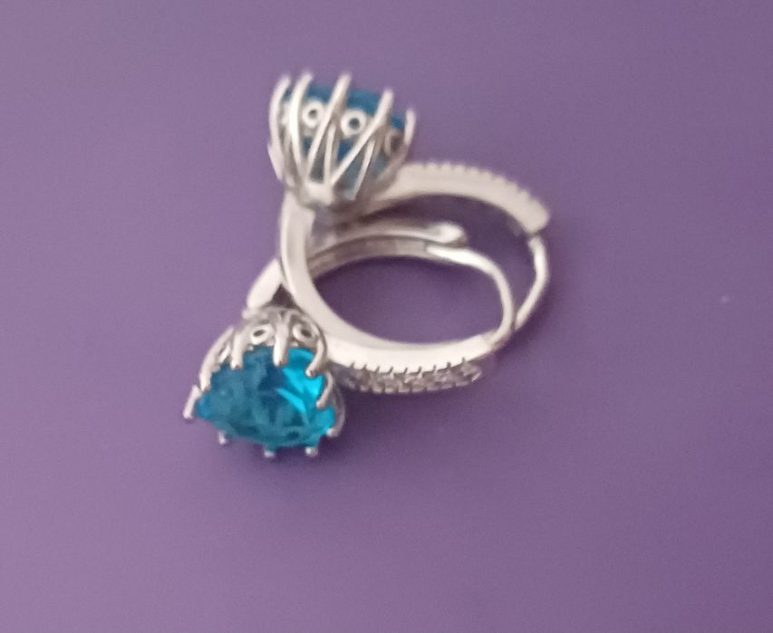 2 броя обеци с английска закачалка