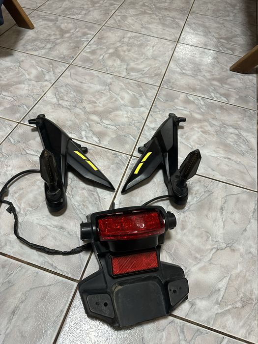 Suport complet numar, stop si semnalizari Honda CBR600RR 2007-2012
