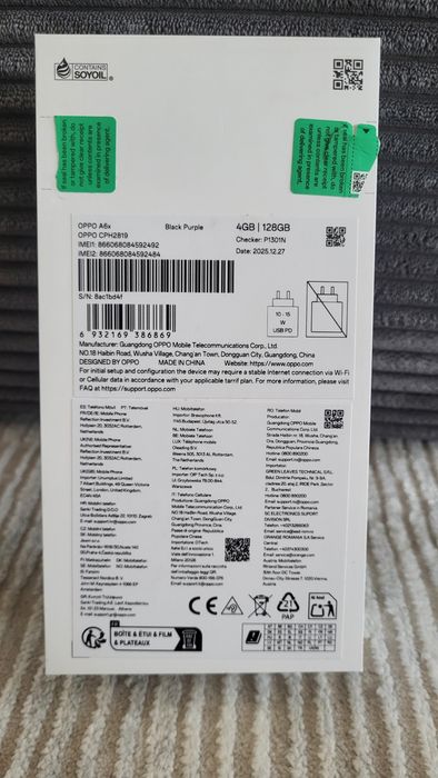 Oppo A6x 4GB/128GB