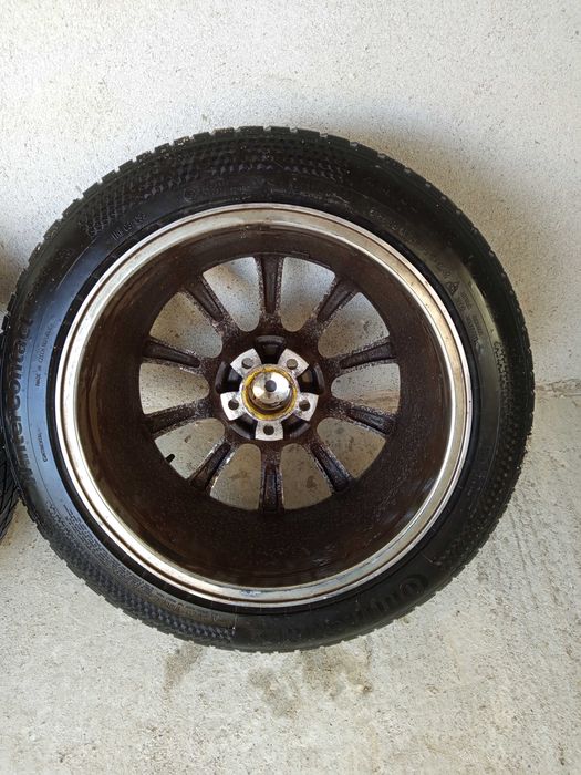 Джанти 18 5х112 с почти нови гуми
