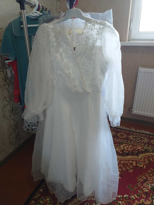 Белое платье, платье для келин салом