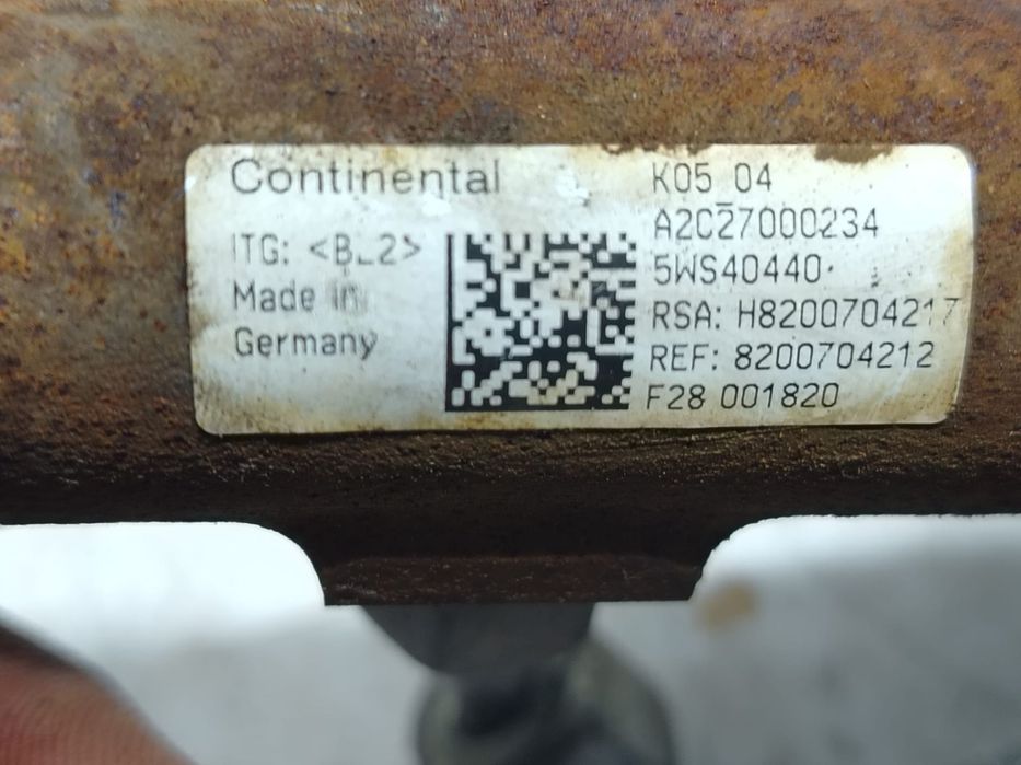 Rampa injectoare1.5 k9k 5ws40440 A2c27000234 8200704212 Renault Megan