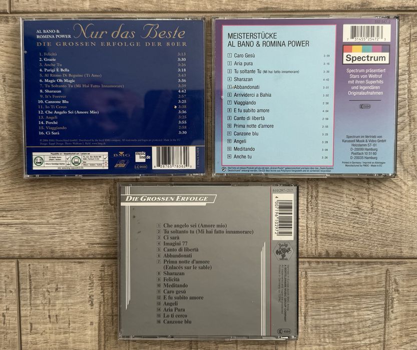 Cd-uri originale italo-disco - Al Bano & Romina Power