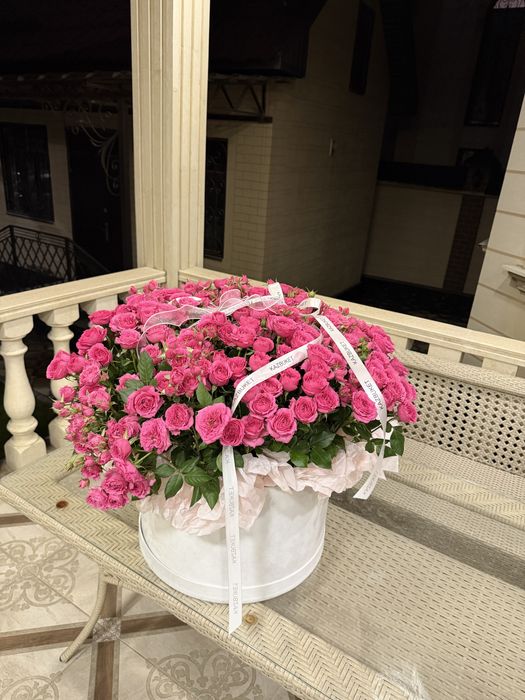 Цветы спрей роза