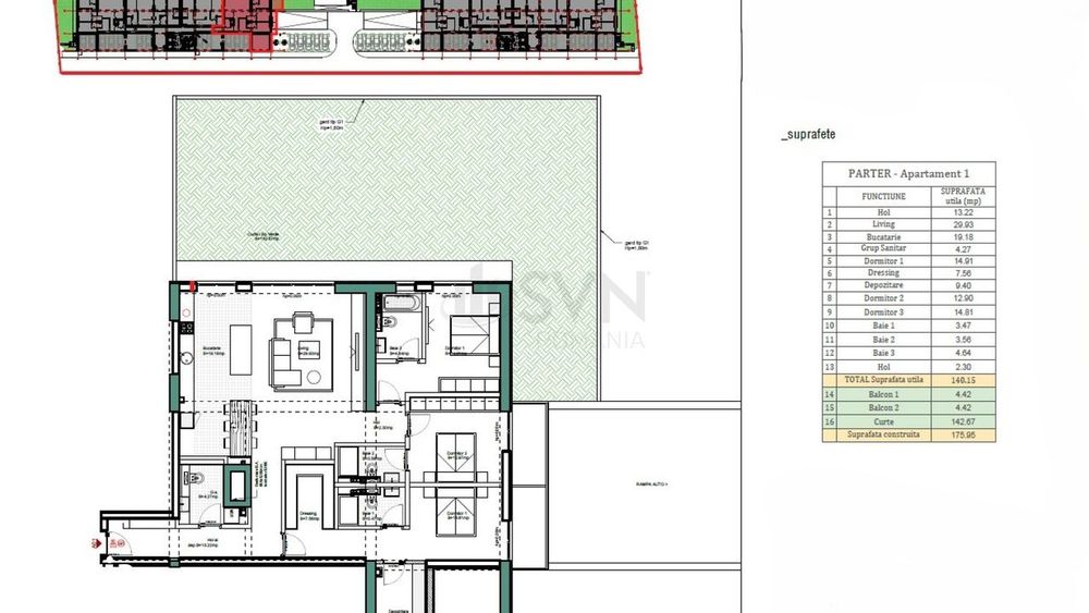 Apartament 4 Camere I De Inchiriat I Pipera