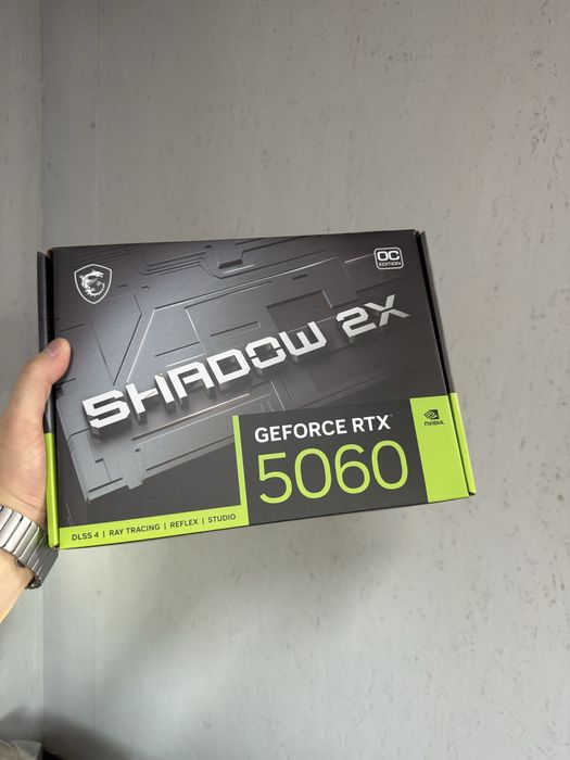 Продам новую RTX 5060 MSI SHADOW 2X OC
