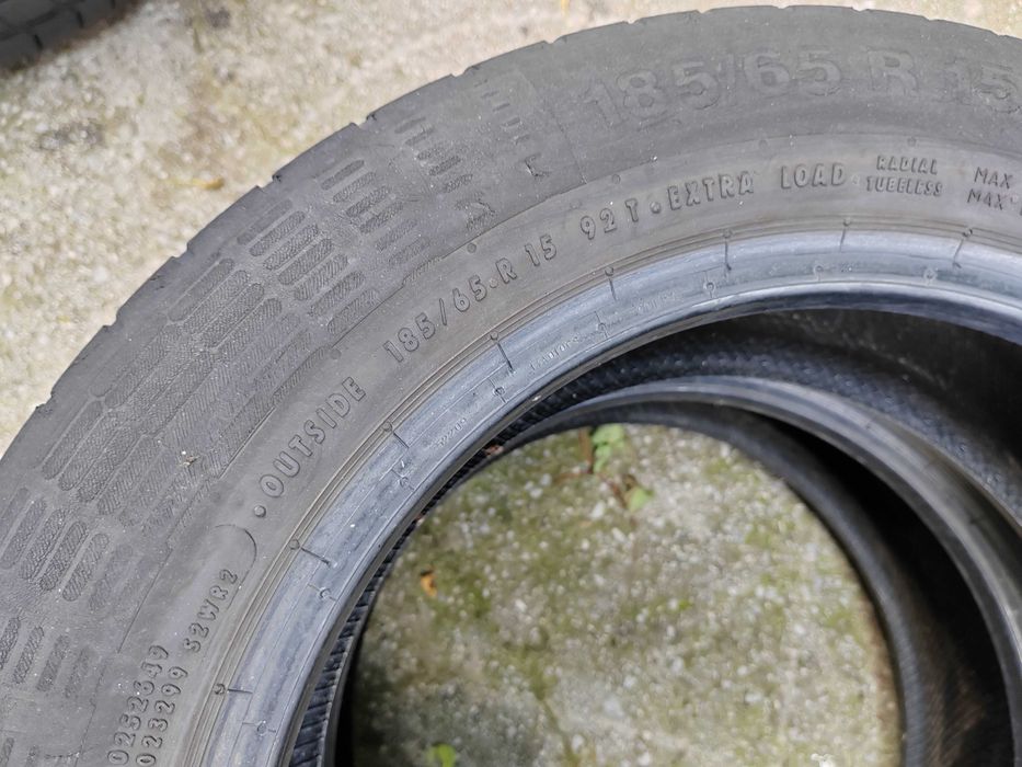 185/65/15 2бр.Continental Летни гуми