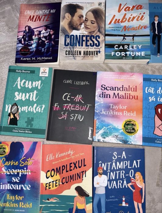 Carti pentru adolescenti(pretul difera la fiecare carte)
