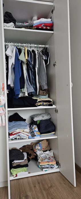 Dulap alb copii Ikea, stare foarte buna