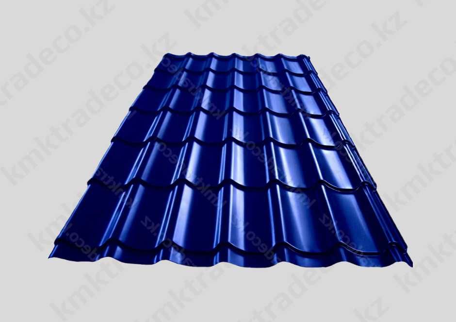 Металлочерепица Супермонтеррей полиэстер, МАТТ качество ГОСТ