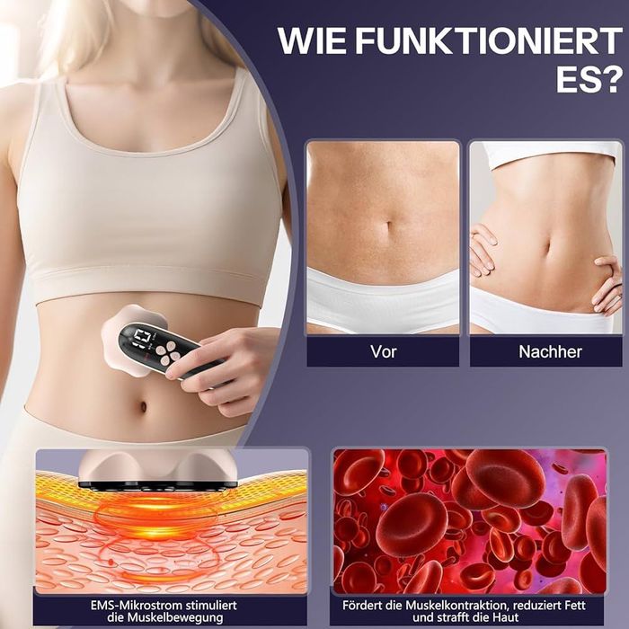 Антицелулитен масажор Robofun 6 в 1 За стягане и изглаждане на кожата