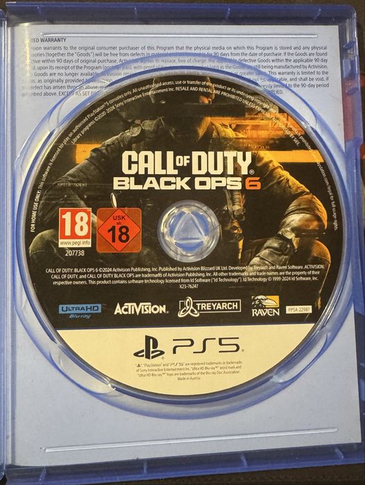 Call of Duty Black Ops 6 PS5