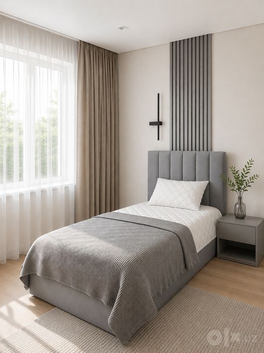 Кровать односпальные, односпальная кровать, Kravat, Kalavat, matras