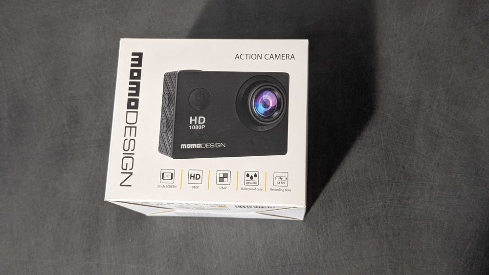 Momo Design ВОДОУСТОЙЧИВА ЕКШЪН КАМЕРА - 1080p, 12MP, microSD