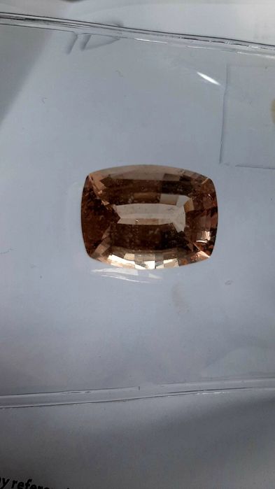 Изключителен камък GIA morganite морганит 22.37 ct