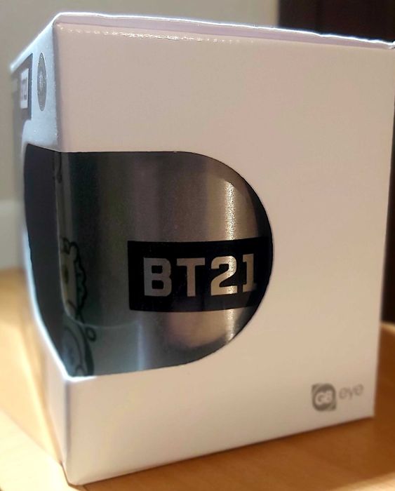 Cană Metalică BT21 Line Friends – "Carabiner Mug" (Nouă, Sigilată)