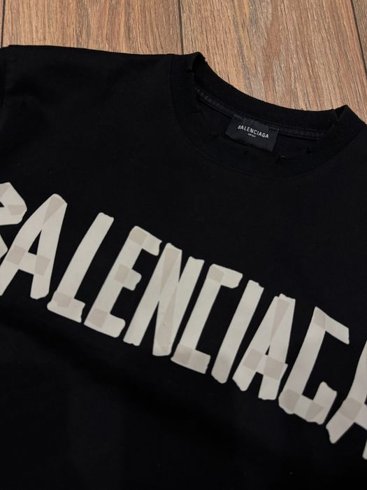 Футболка Balenciaga , оверзайз , М