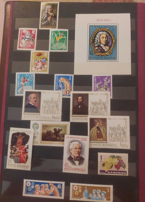 Timbre si colite romanesti nestampilate (8 poze)