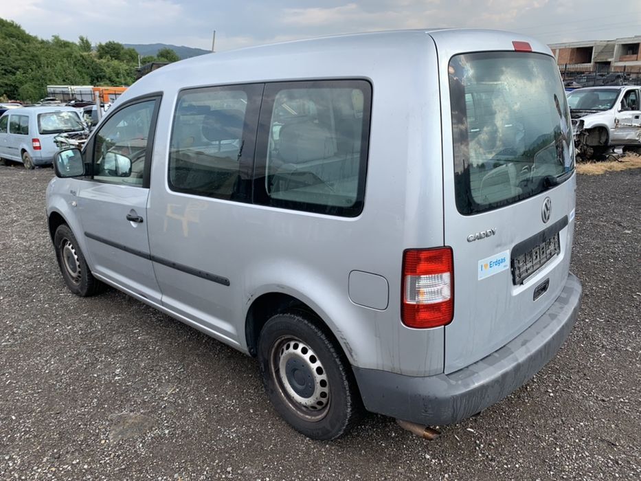 НА ЧАСТИ! Volkswagen Caddy 2.0 i ECOFUEL CNG Метан 109 кс. Климатик
