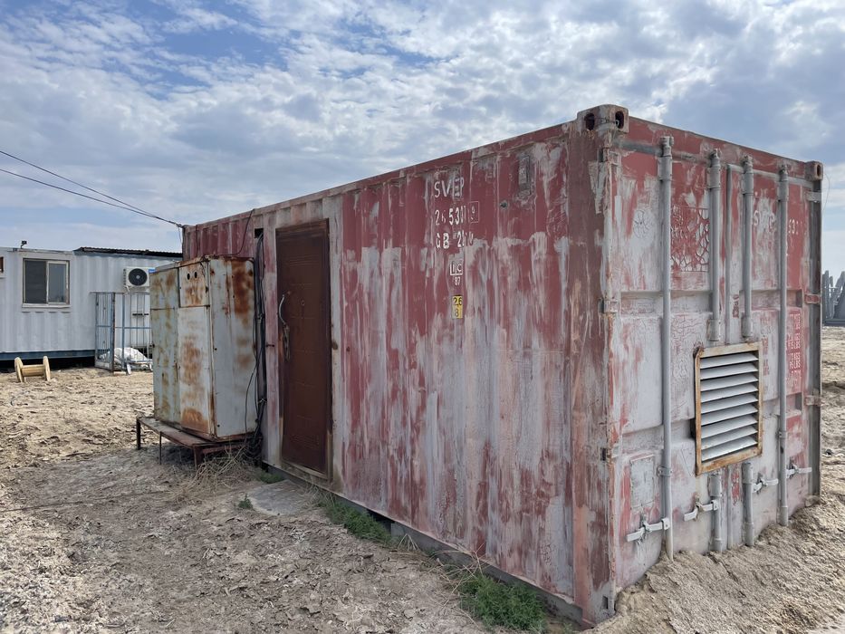 Жилой и складной вагон