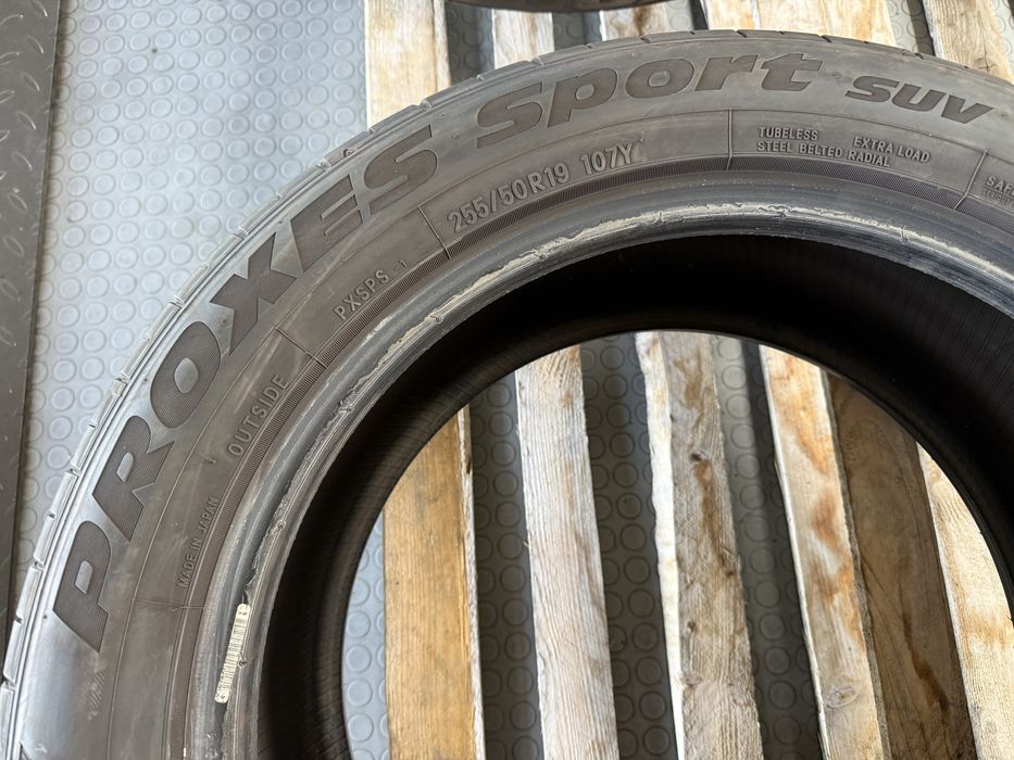 4бр. ОТЛИЧНИ Летни Гуми С Борд 255/50R/19 -TOYO- DOT:5120- 6.5мм+6.0мм