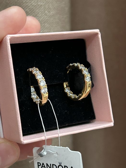 Pandora серьги новый срочно