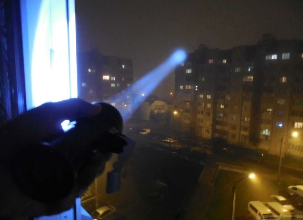 Мощный электрофонарь