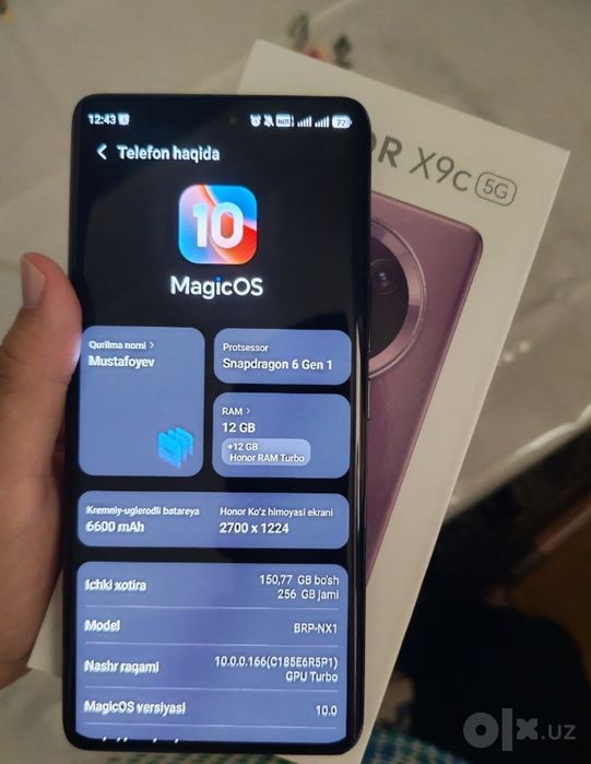 Telefon, Honor X9c 256/12