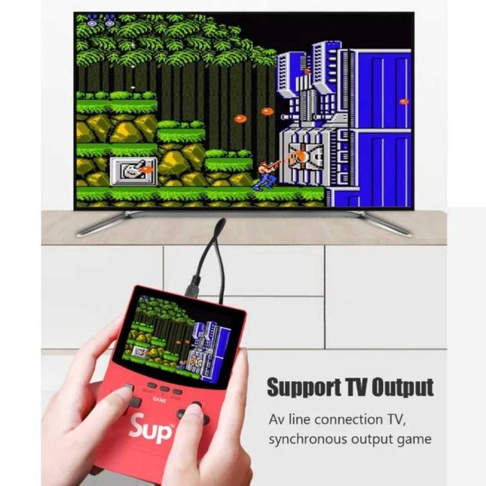НОВ модел Детска SUP ретро игра GAME 500 игри нинтендо голям екран