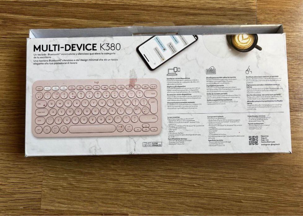 Logitech K380 безжична клавиатура