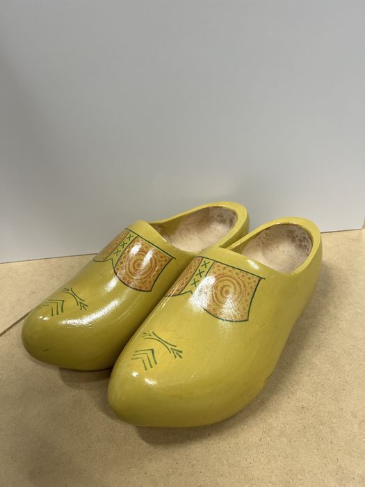 Pantofi traditionali olanda lemn 40 netherland dutch shoes ghete