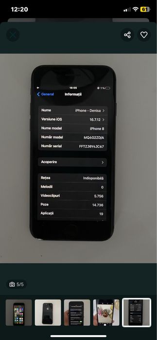 Iphone 8 , impecabil