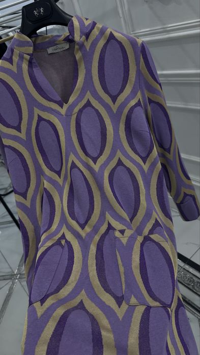 Платье сиреневое