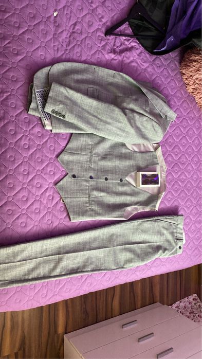 Мъжки костюм за абитуриентски бал с обувки