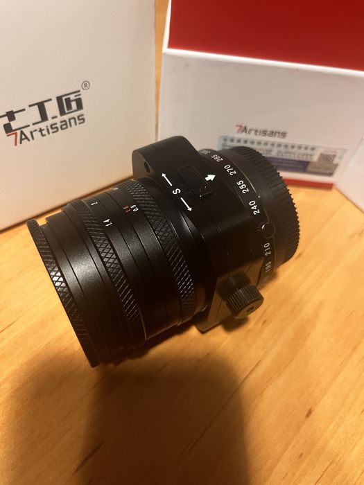 7Artisans 50mm f/1.8 Tilt-Shift X - mount Fujifilm