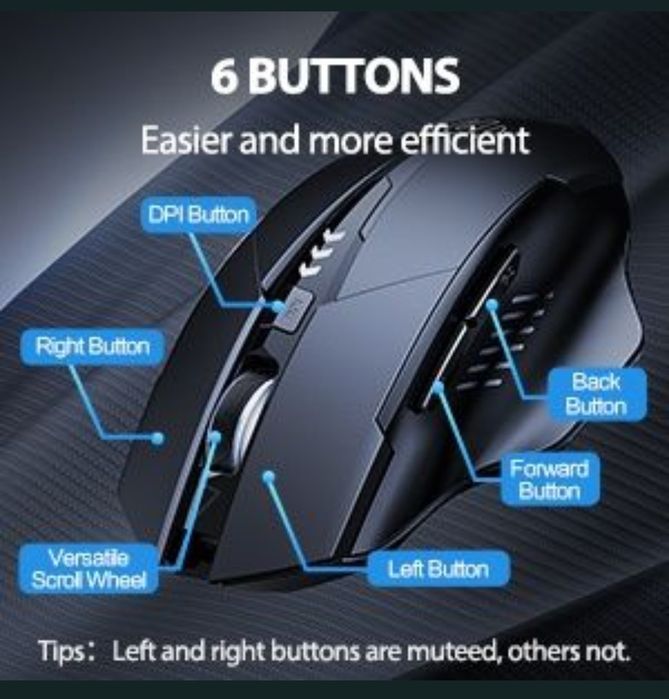 Mouse gaming reîncărcabil INPHIC M6P, sigilat
