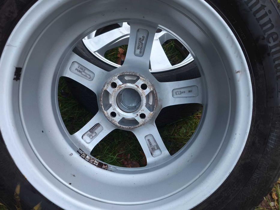 Roti aliaj Dezent / Dacia 4 x 10 / anvelope Continental 205/55/R16 M+S