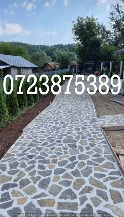 Piatră de Munte Selecționată pentru Curți