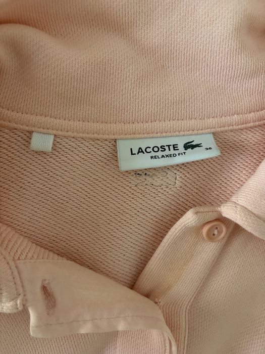 Розова блуза Lacoste.