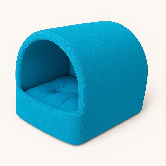 Чудесно легло-иглу за любимци NATALI (Sky - Синьо)