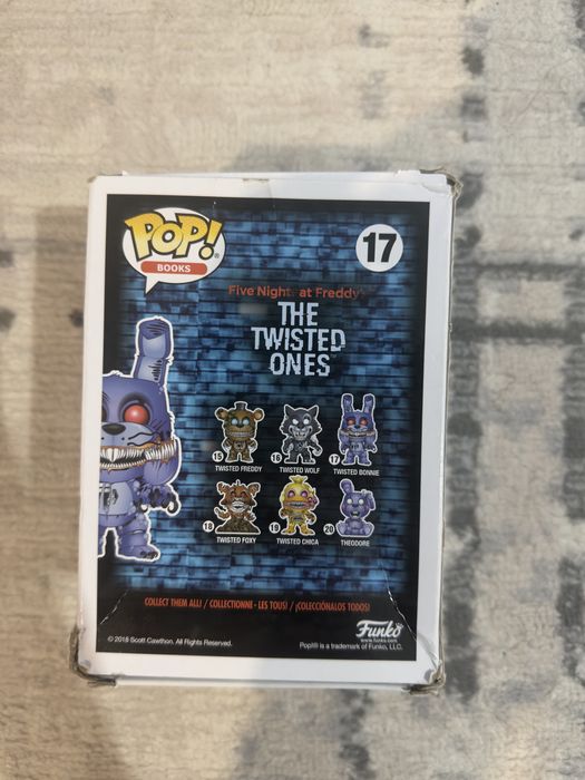 funko pop Five Nights at Fredy TWISTED BONNIE