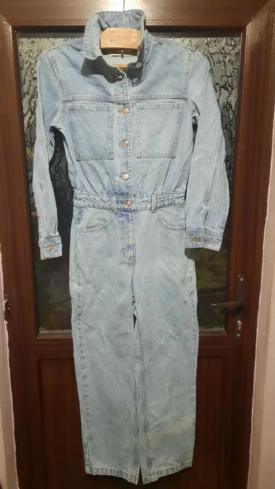 Salopetă demin Zara mărimea S/36