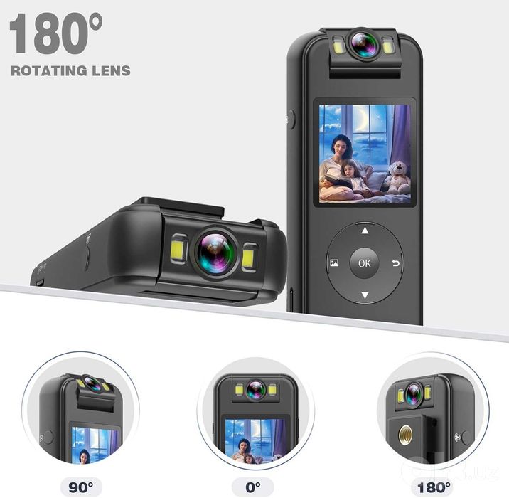 4K Мини Боди камера mini bodi kamera. Натальная экшн камера. Диктофон