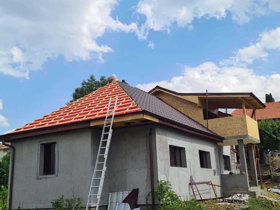 Montaj Acoperișuri Complete – Dulgherie, Tablă, Țiglă