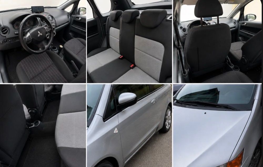 Mitsubishi Colt, 1.3 benzină (95 CP), echipată cu instalație GPL.