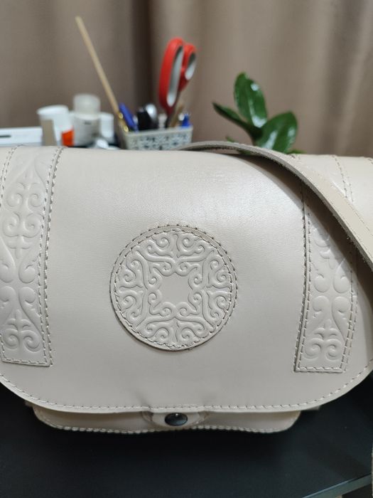 Сумка «Дәстүр» из натуральной кожи