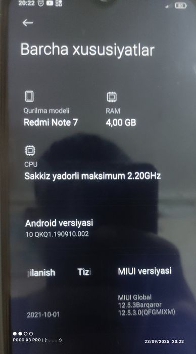 Redmi note 7 64gb
