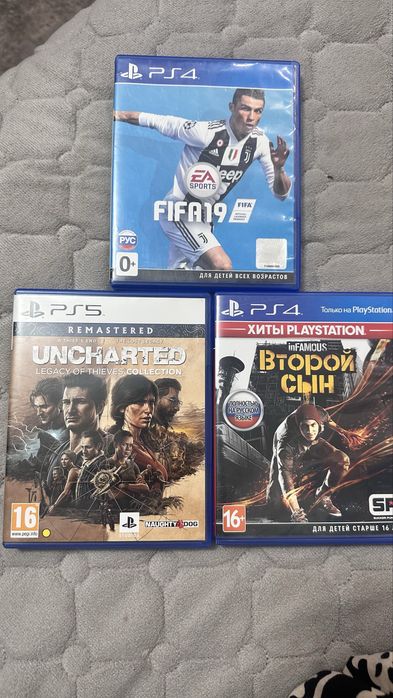 Продам диски на PS4-5